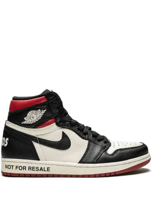 1 Retro Not For Resale High Top Sneakers Varsity Red Black