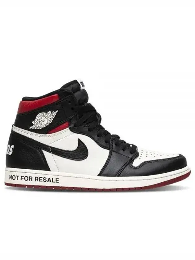 1 Retro Not For Resale High Top Sneakers Varsity Red Black