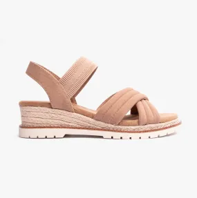114685/TAN BOBS DESERT CHILL - SWEET CROSSING Womens Sandals Tan