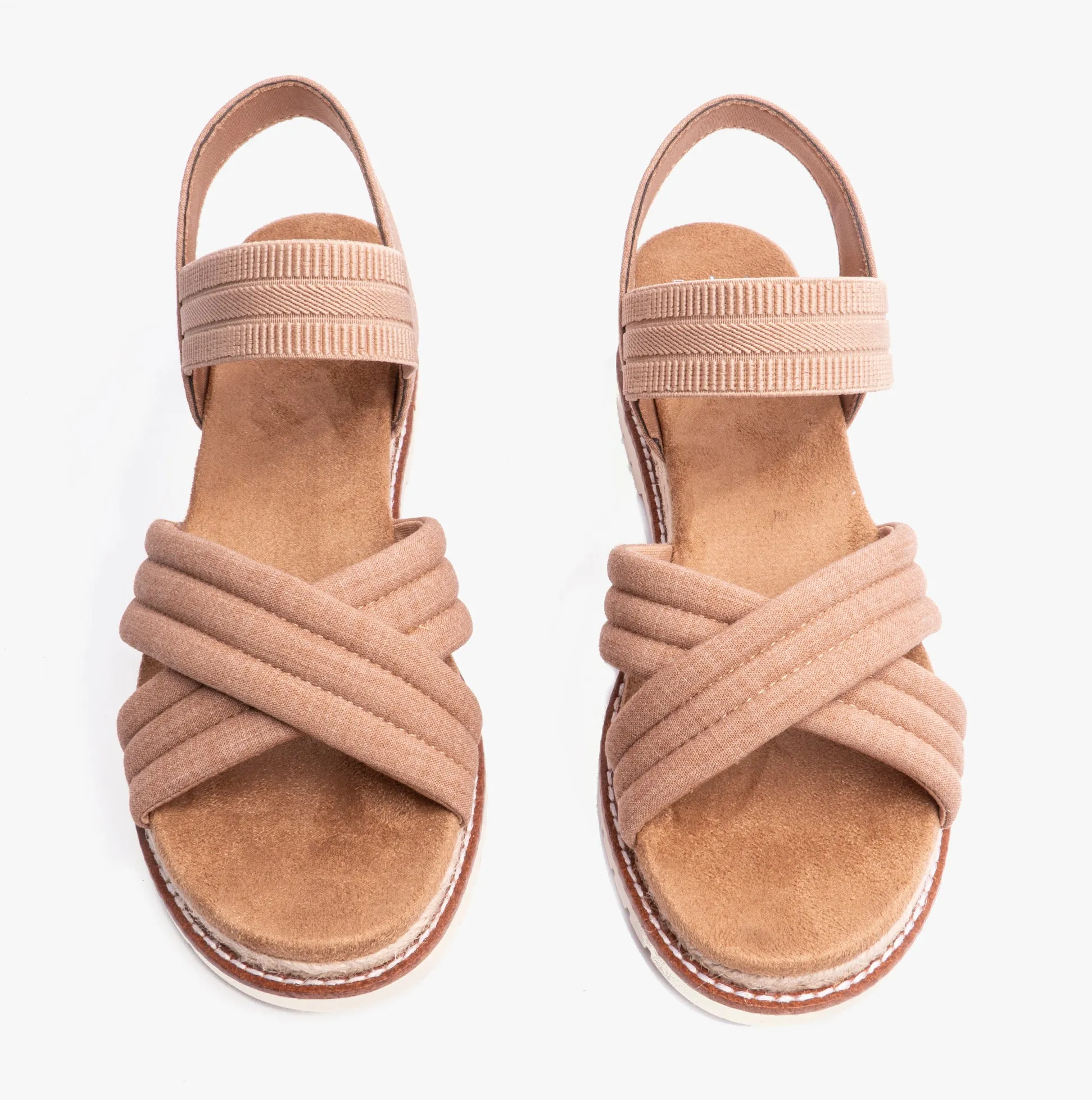 114685/TAN BOBS DESERT CHILL - SWEET CROSSING Womens Sandals Tan