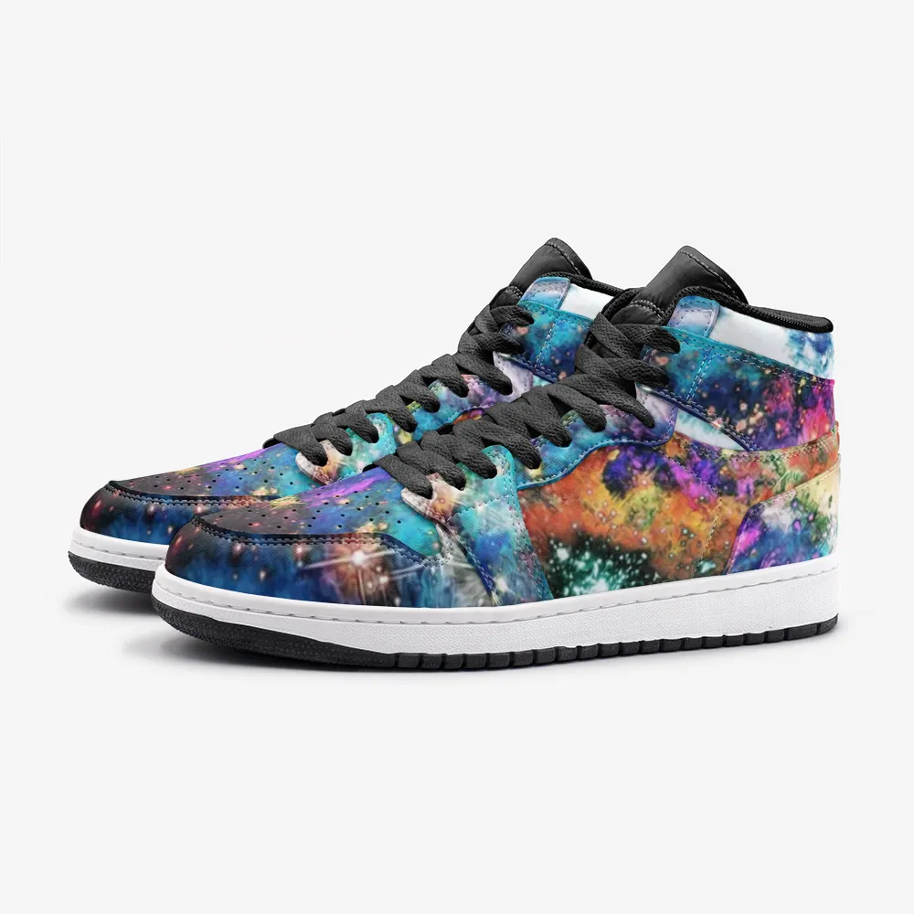 Acquiesce Apothos Psychedelic Full-Style High-Top Sneakers