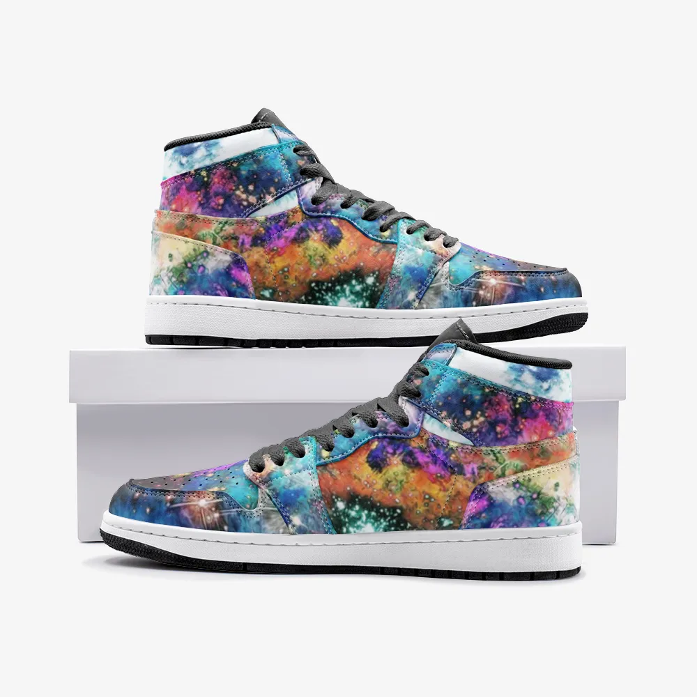 Acquiesce Apothos Psychedelic Full-Style High-Top Sneakers