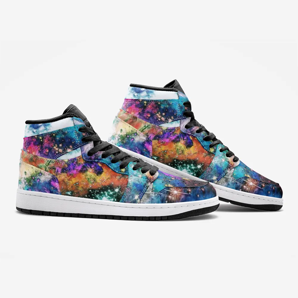Acquiesce Apothos Psychedelic Full-Style High-Top Sneakers