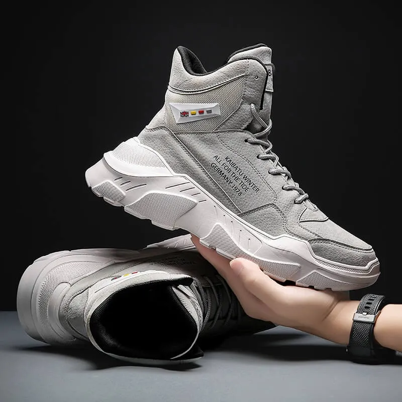 Aibatu Winter High Top Sneakers all of the tide Original