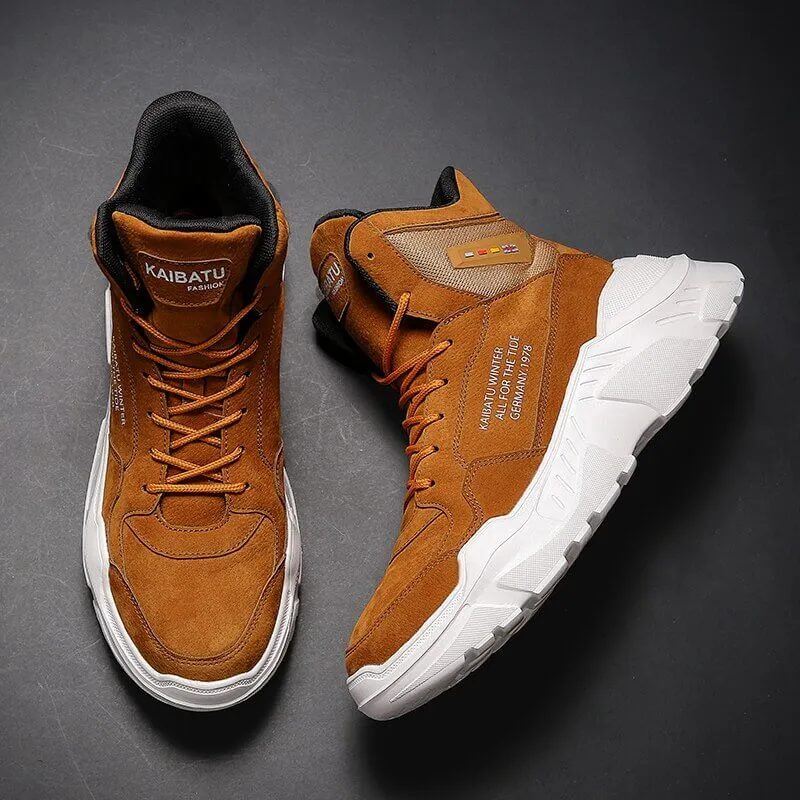 Aibatu Winter High Top Sneakers all of the tide Original
