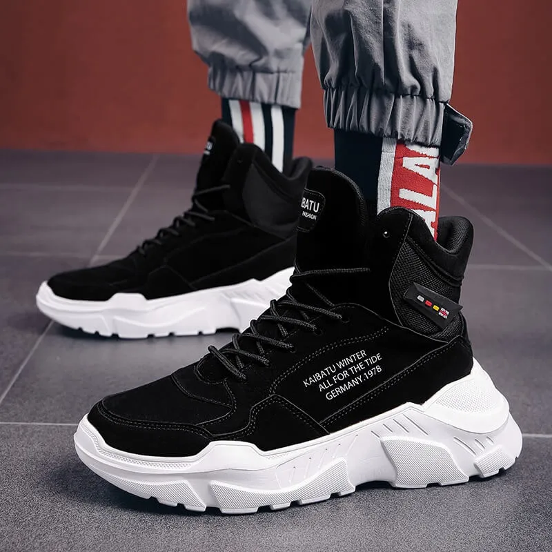 Aibatu Winter High Top Sneakers all of the tide Original