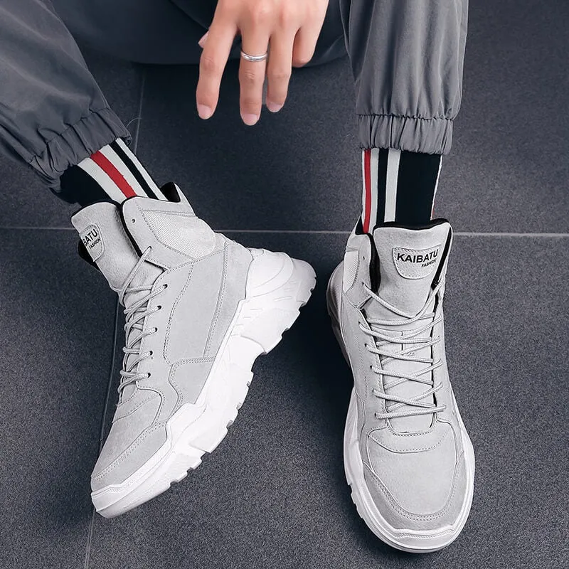 Aibatu Winter High Top Sneakers all of the tide Original