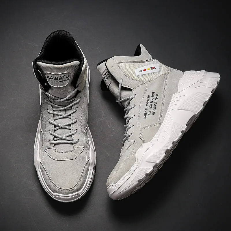 Aibatu Winter High Top Sneakers all of the tide Original
