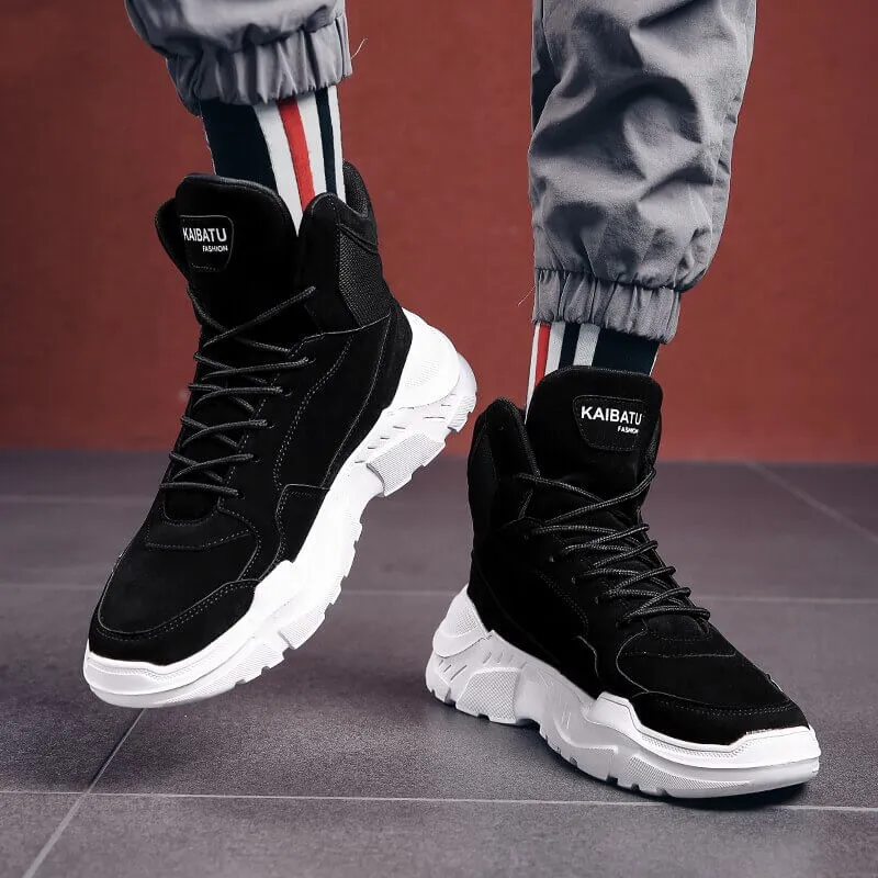 Aibatu Winter High Top Sneakers all of the tide Original