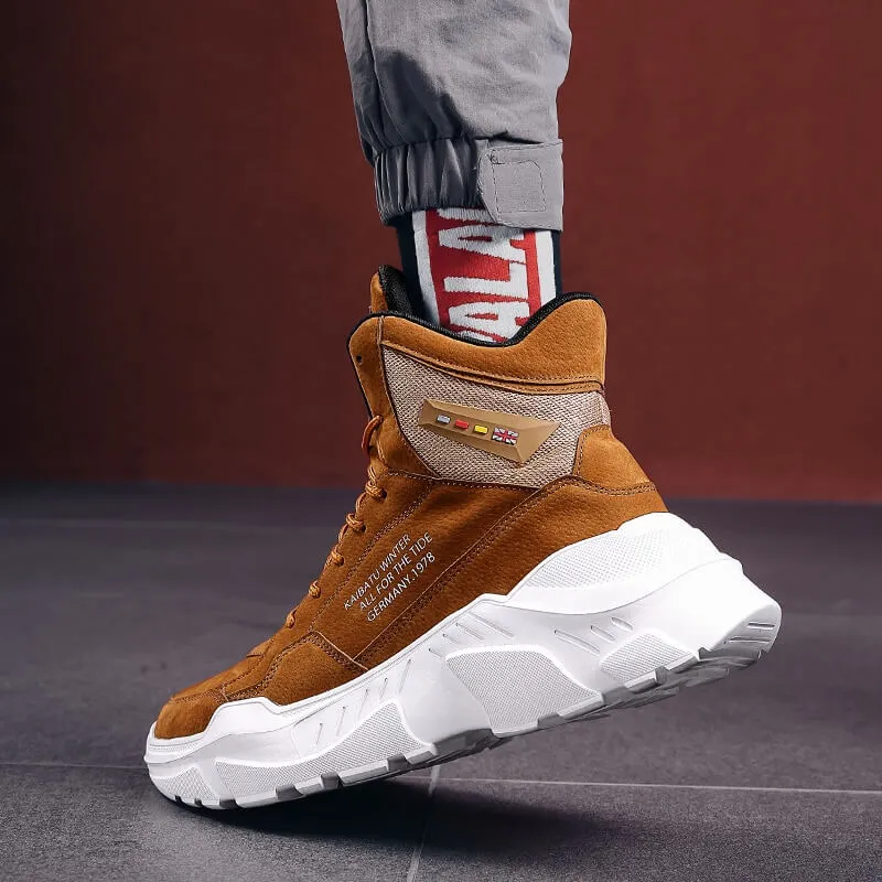 Aibatu Winter High Top Sneakers all of the tide Original