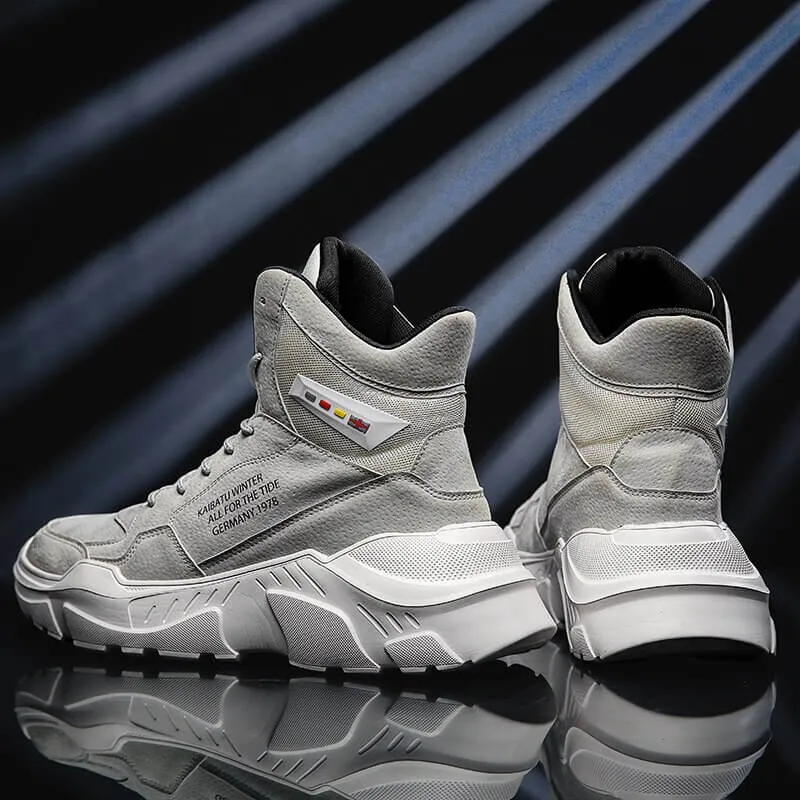 Aibatu Winter High Top Sneakers all of the tide Original