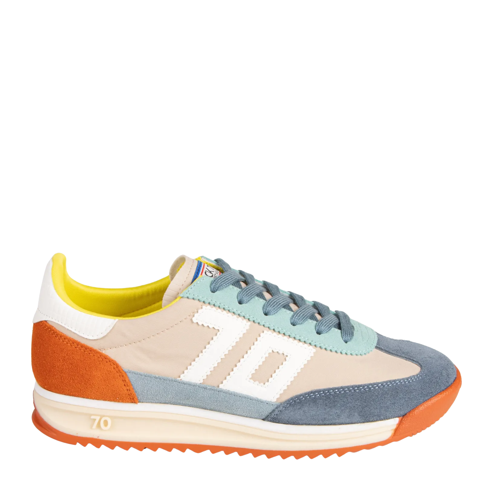BACK 70 - BARKLEY JOGGER in MULTI JEANS ORANGE Sneakers