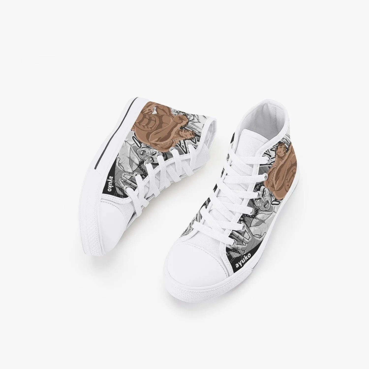 Baki Kaiou Kids A-Star High Anime Shoes