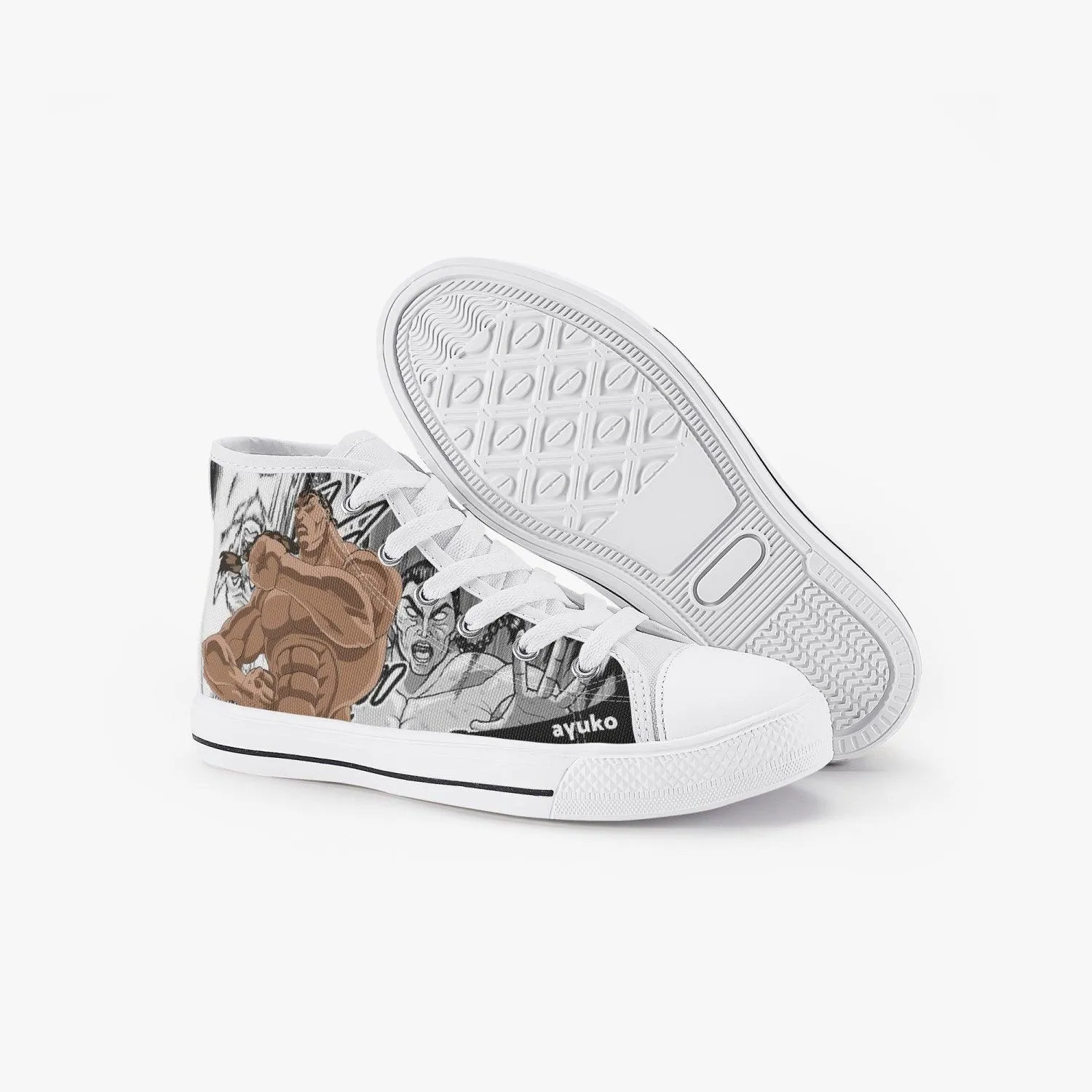 Baki Kaiou Kids A-Star High Anime Shoes