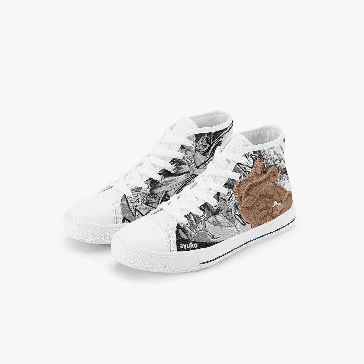 Baki Kaiou Kids A-Star High Anime Shoes