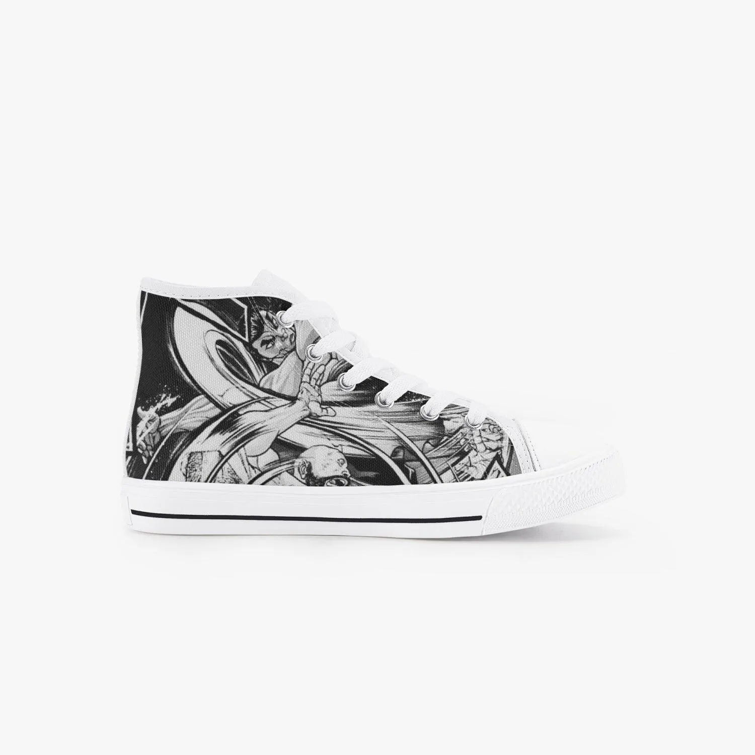 Baki Kaiou Kids A-Star High Anime Shoes