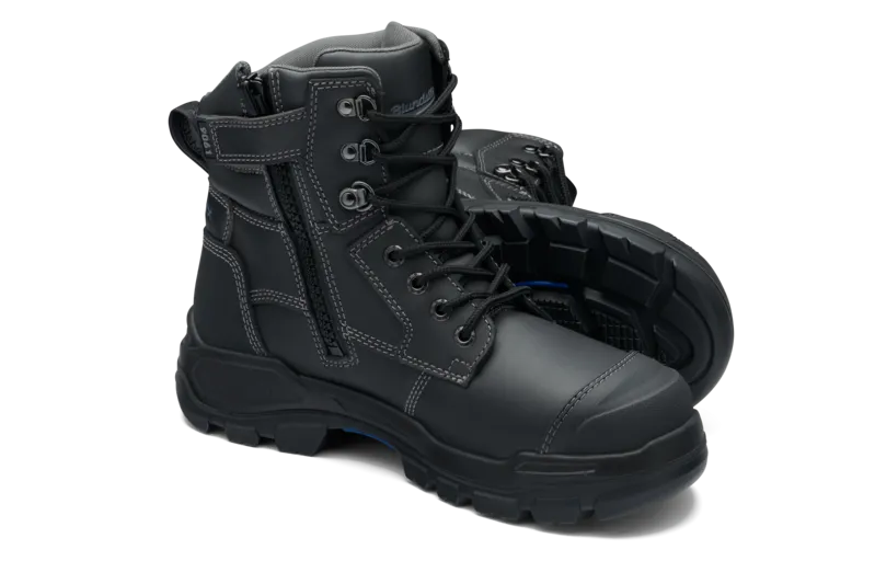 Blundstone ROTOFLEX XHD Platinum leather zip side boot
