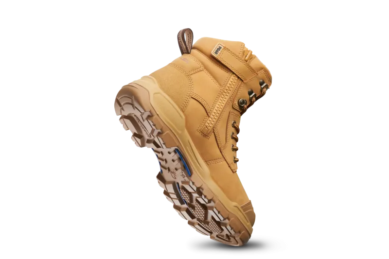 Blundstone ROTOFLEX XHD Wheat zip sided safety boot