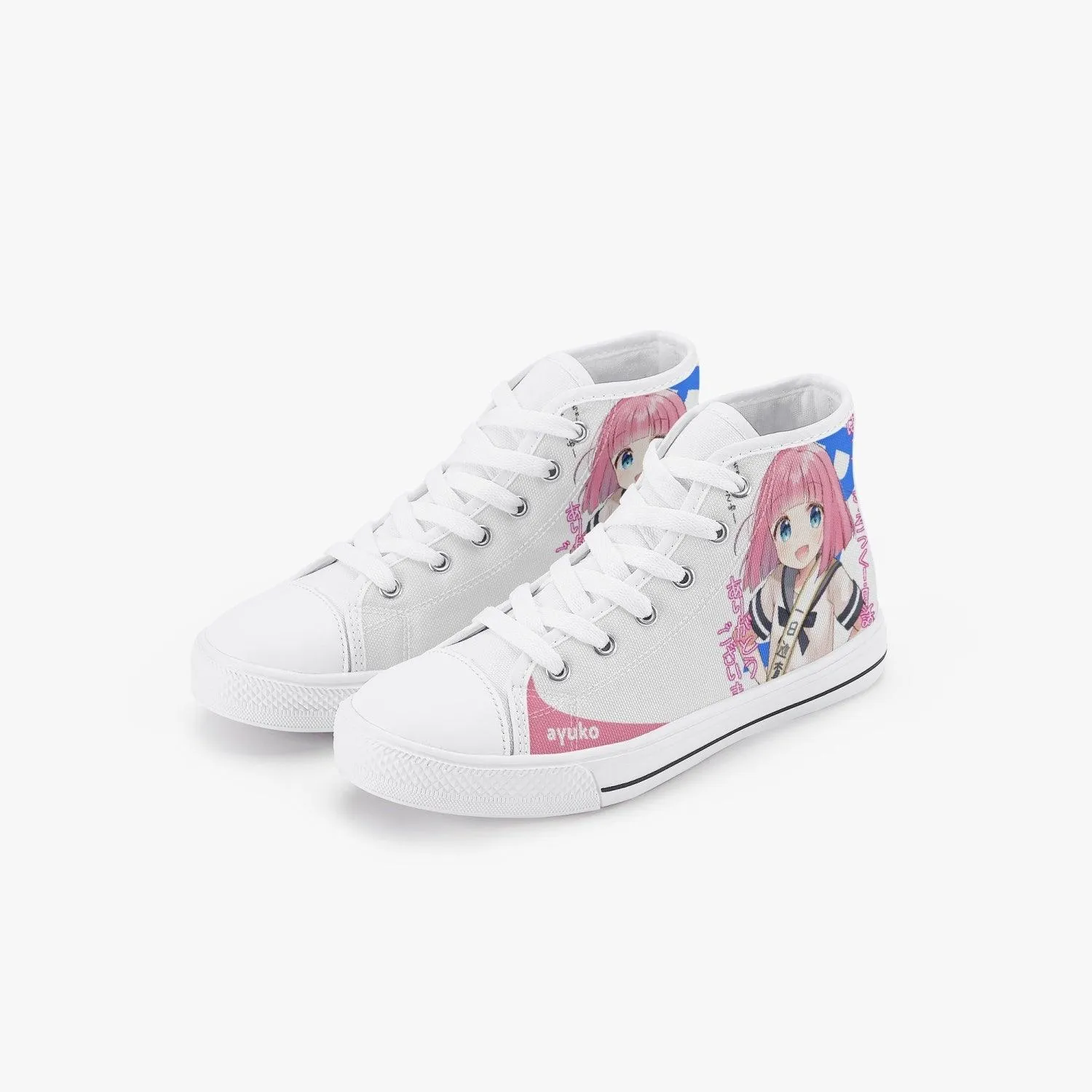 Bocchi The Rock Gotou, Futari Kids A-Star High Anime Shoes