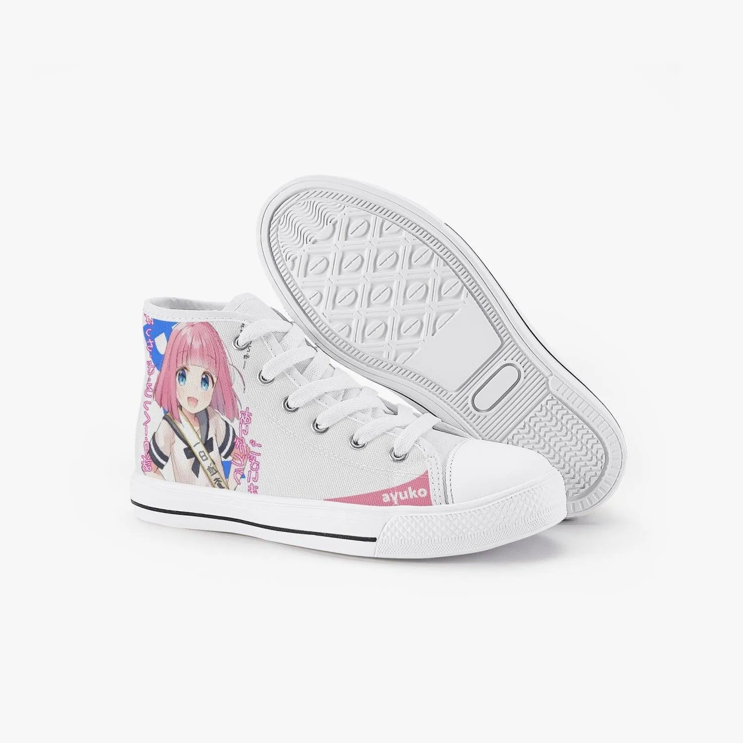 Bocchi The Rock Gotou, Futari Kids A-Star High Anime Shoes