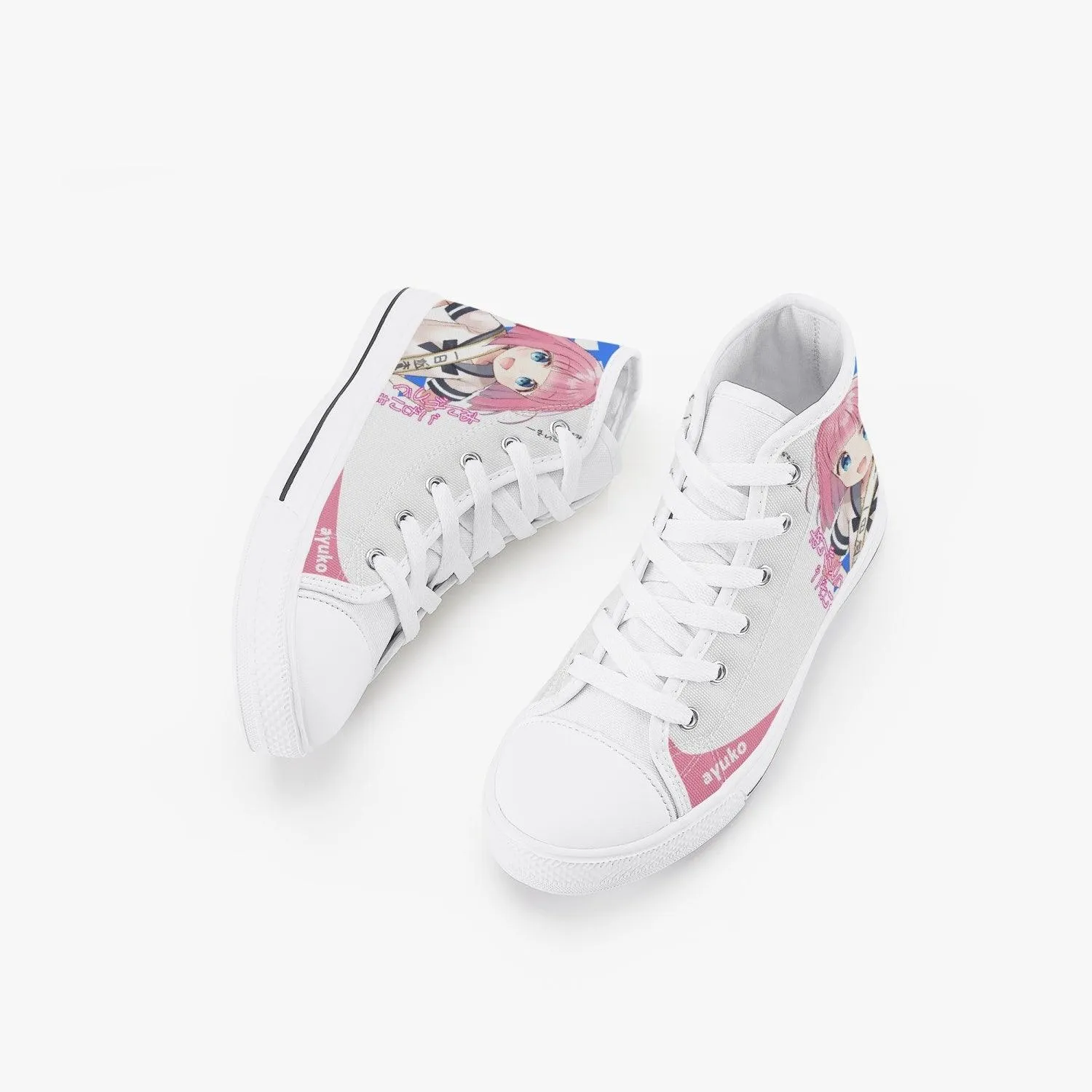 Bocchi The Rock Gotou, Futari Kids A-Star High Anime Shoes