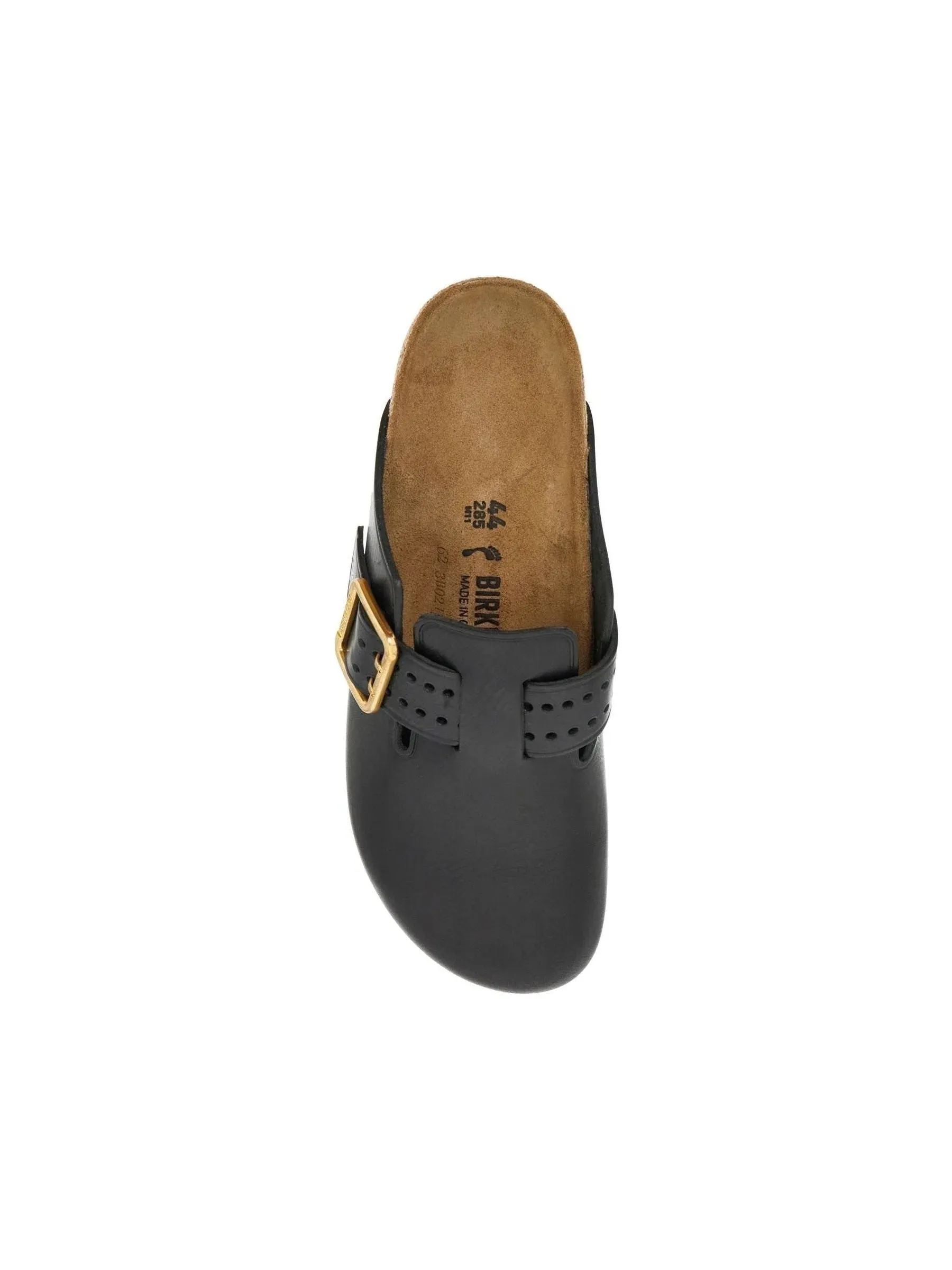 Boston Bold Leather Clogs