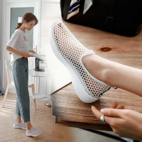 Breathable Hollow Out Airmesh Slip-on Sneaker