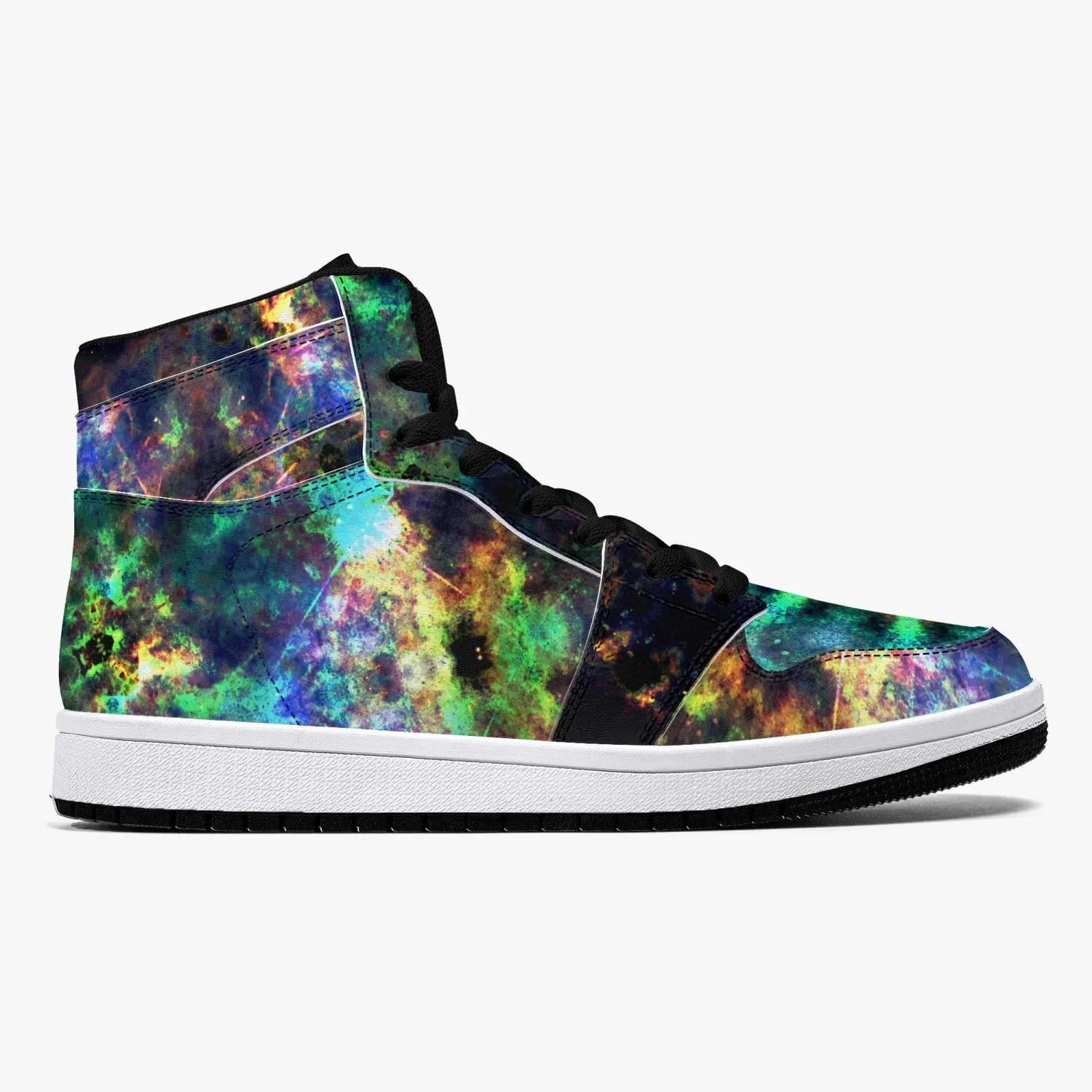 Ceres Psychedelic Split-Style High-Top Sneakers