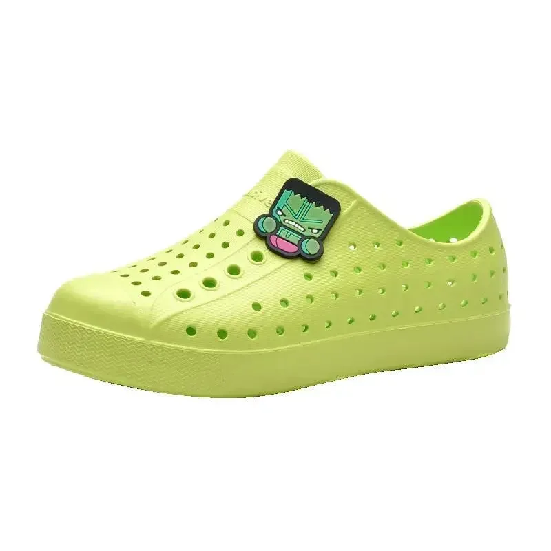 Children's Cave Shoes Boys Girls Garden Clogs EVA Slip-On Breathable Sports Sandals Kids Lightweight Outdoor Beach Water Shoe