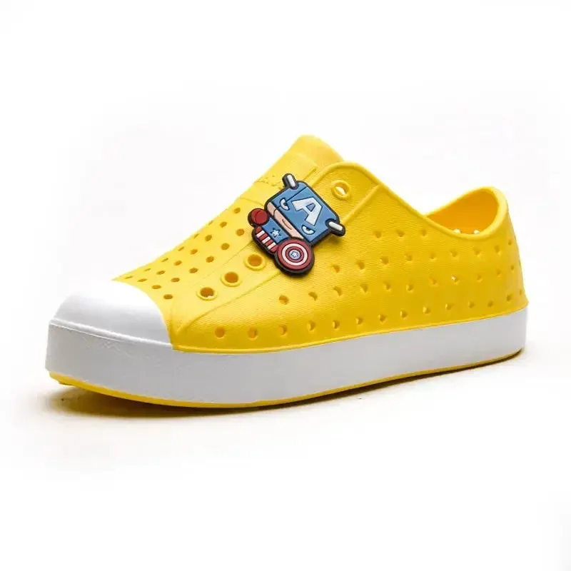 Children's Cave Shoes Boys Girls Garden Clogs EVA Slip-On Breathable Sports Sandals Kids Lightweight Outdoor Beach Water Shoe
