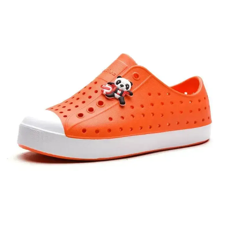 Children's Cave Shoes Boys Girls Garden Clogs EVA Slip-On Breathable Sports Sandals Kids Lightweight Outdoor Beach Water Shoe