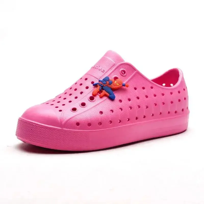 Children's Cave Shoes Boys Girls Garden Clogs EVA Slip-On Breathable Sports Sandals Kids Lightweight Outdoor Beach Water Shoe
