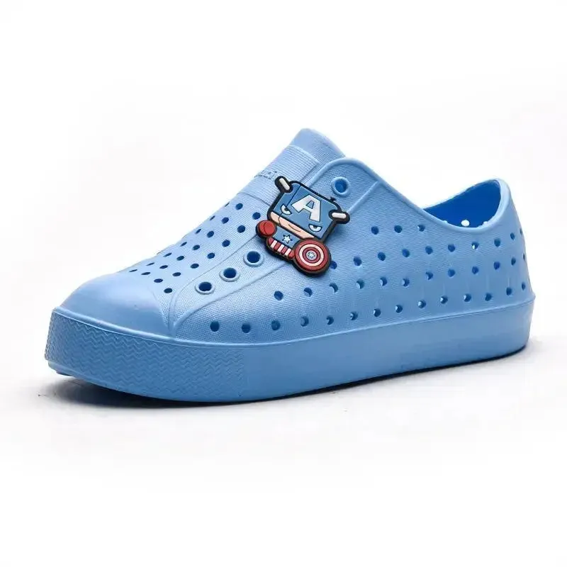 Children's Cave Shoes Boys Girls Garden Clogs EVA Slip-On Breathable Sports Sandals Kids Lightweight Outdoor Beach Water Shoe