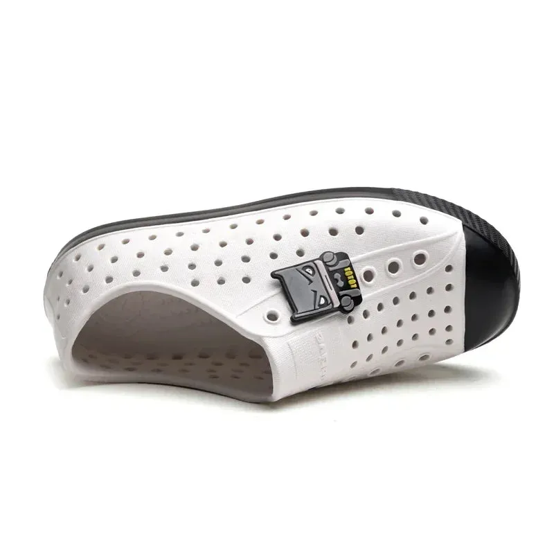 Children's Cave Shoes Boys Girls Garden Clogs EVA Slip-On Breathable Sports Sandals Kids Lightweight Outdoor Beach Water Shoe