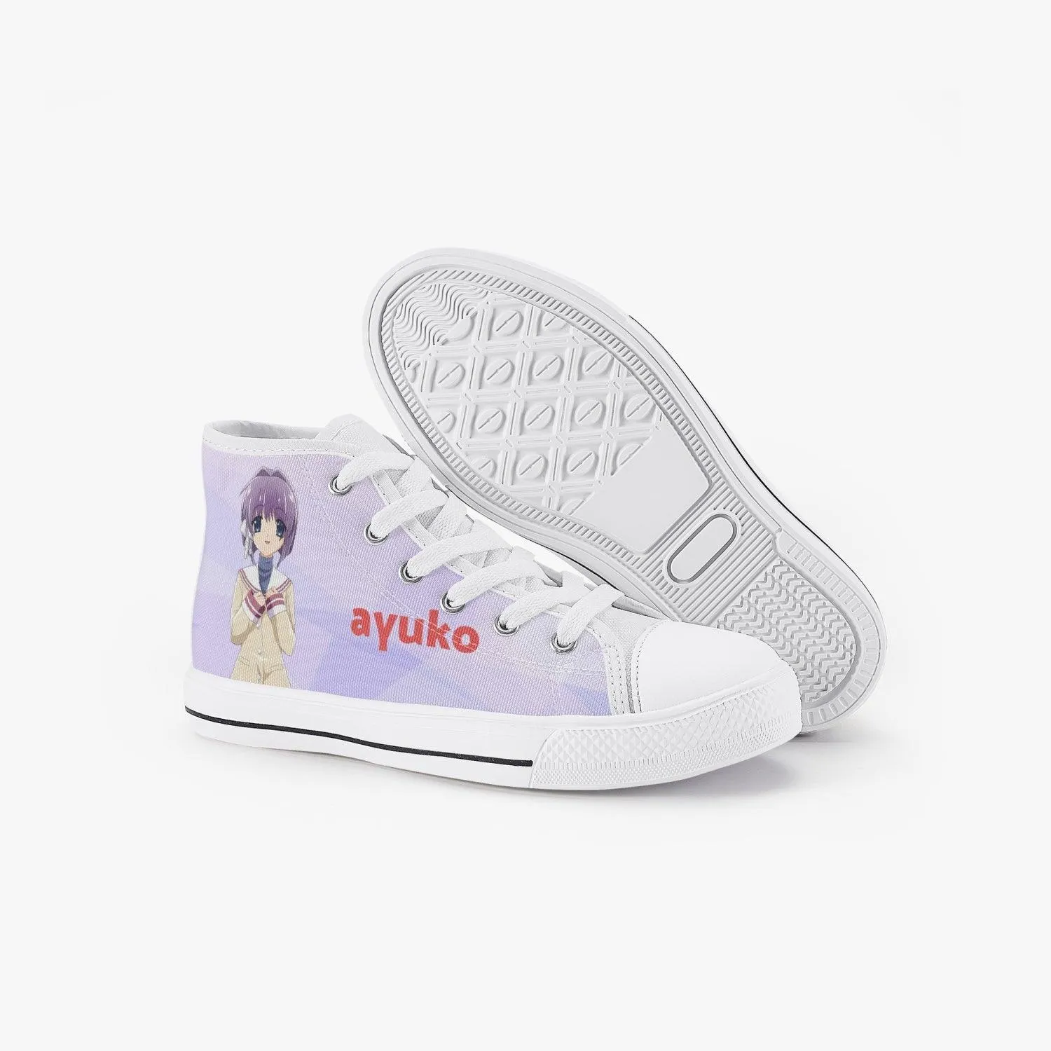 Clannad Kyo Fujibayashi Kids A-Star High Anime Shoes