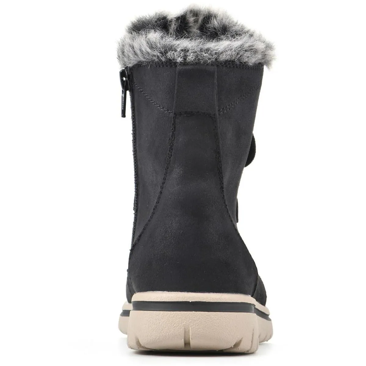 Cliffs by White Mountain Womens Holly Faux Leather Ankle Ankle Boots