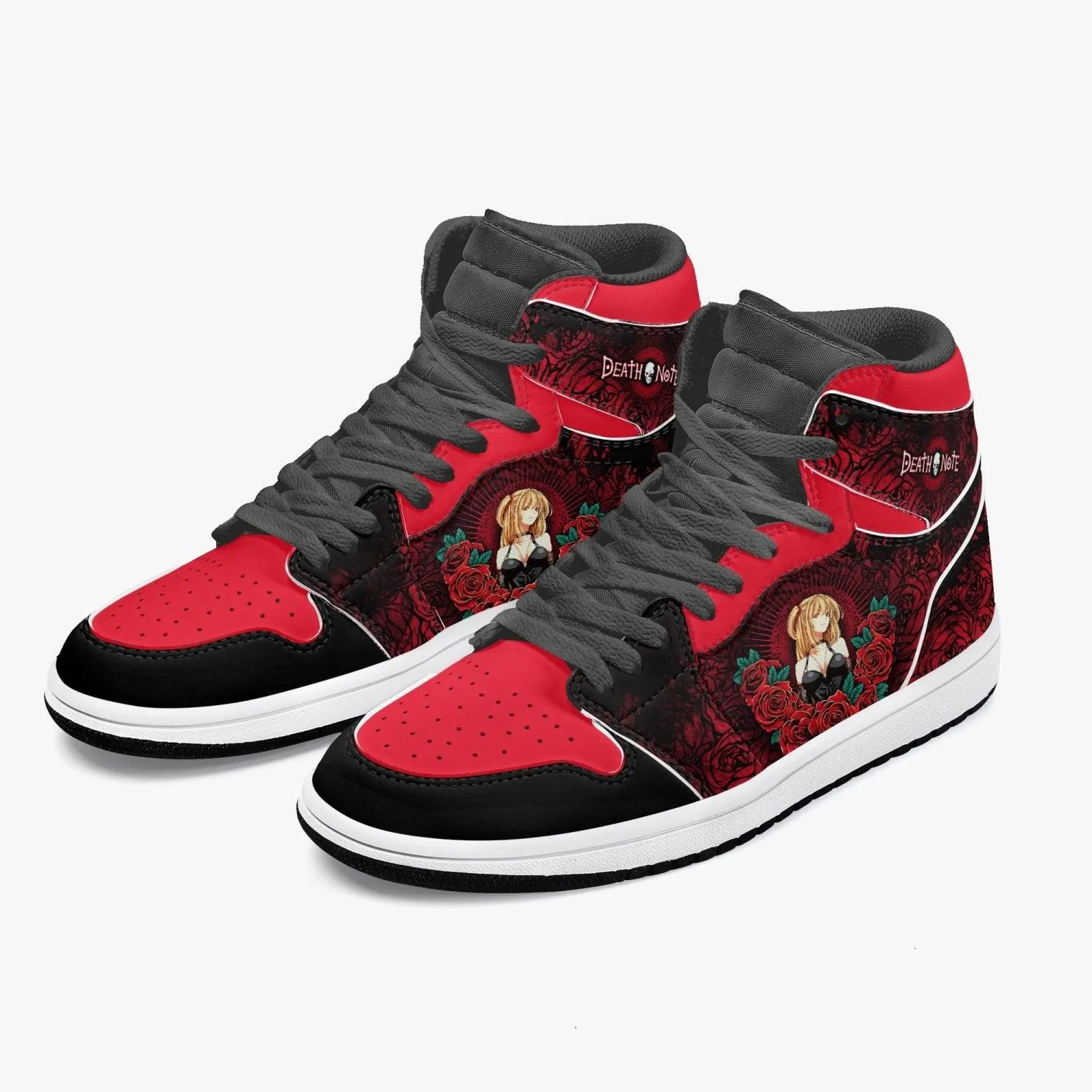 Death Note Misa Red JD1 Mid Anime Shoes