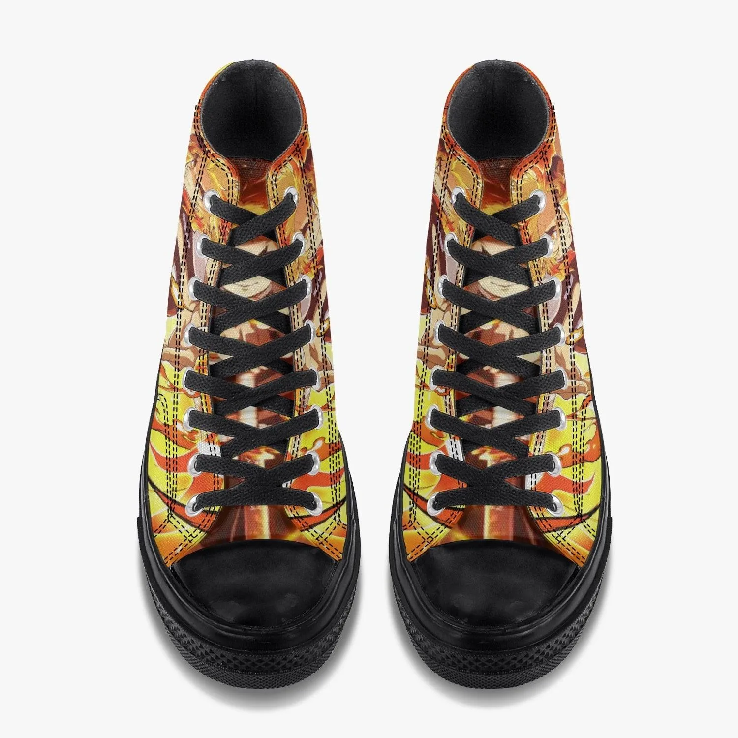 Demon Slayer Kyojuro rengoku A-Star High Anime Shoes