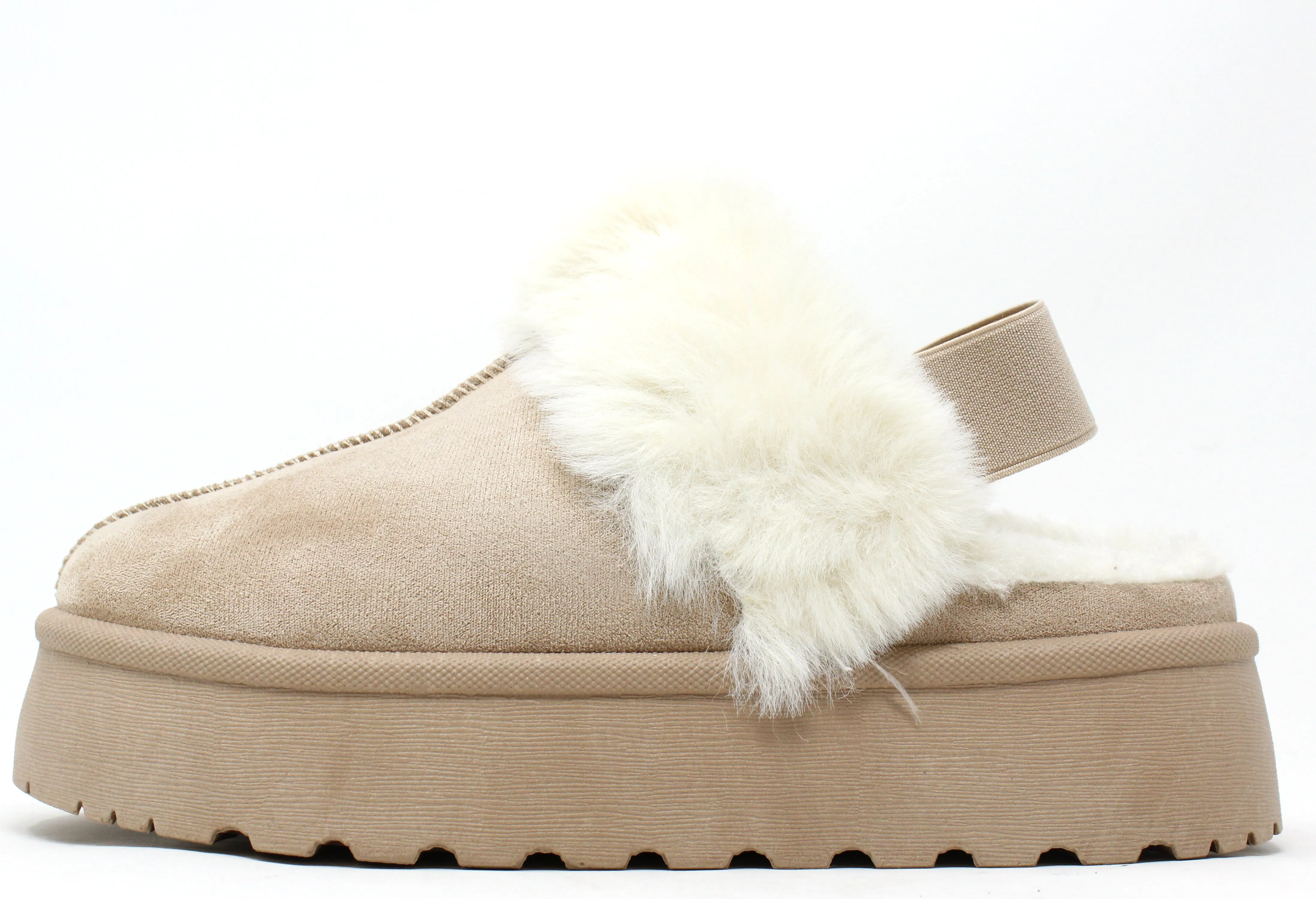Flatform Slip On Boots