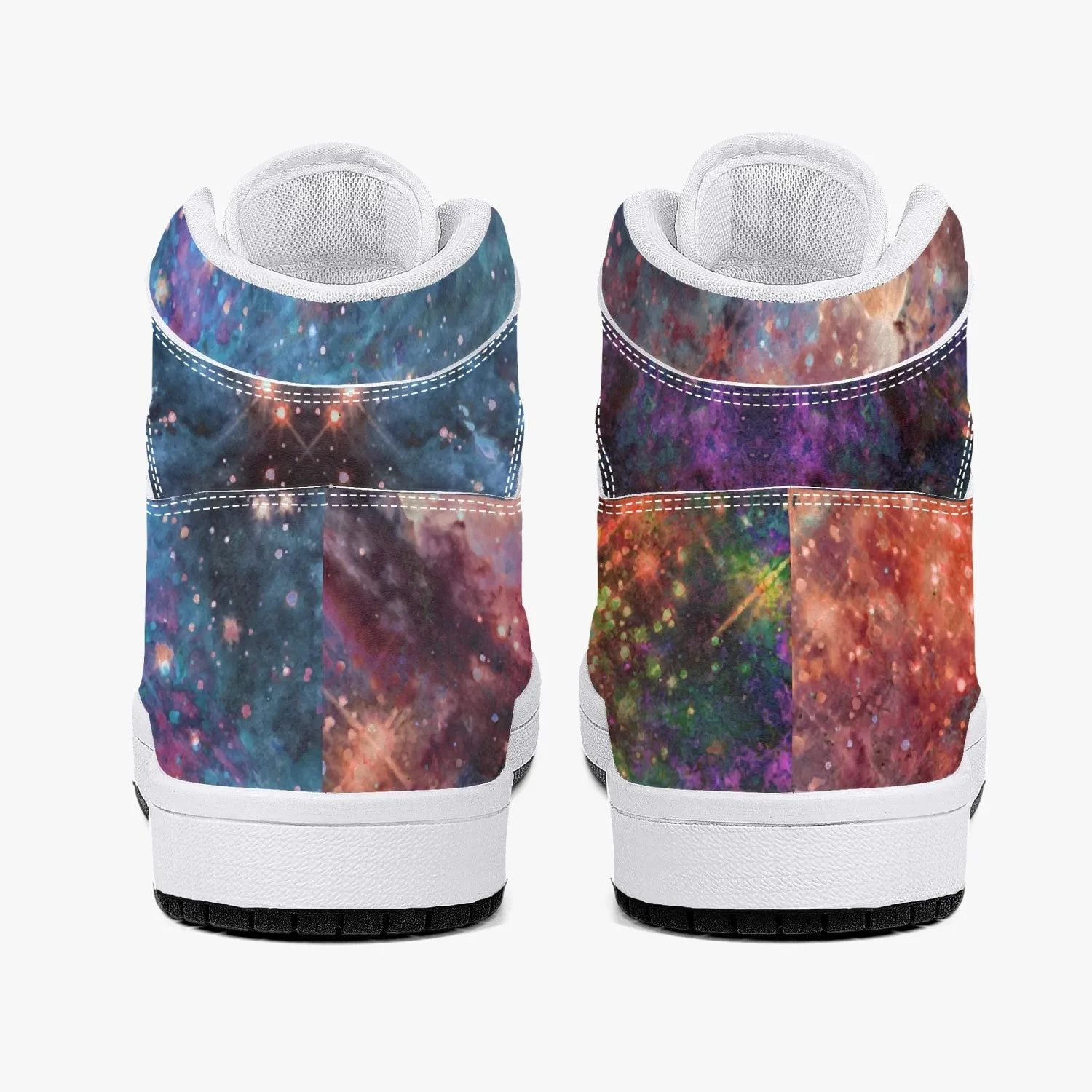 Fortuna Psychedelic Split-Style High-Top Sneakers