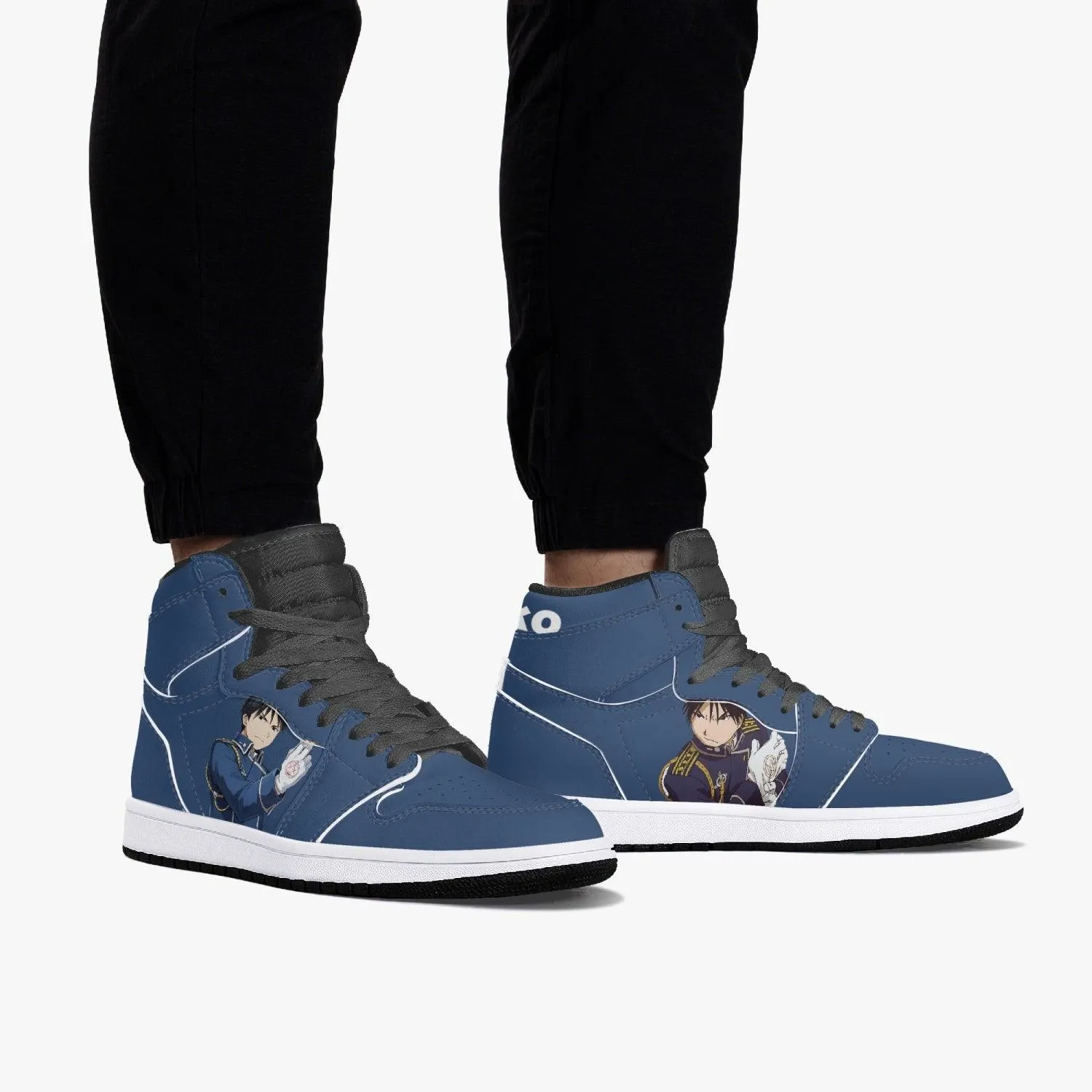 Fullmetal Alchemist Roy Mustang JD1 Anime Shoes