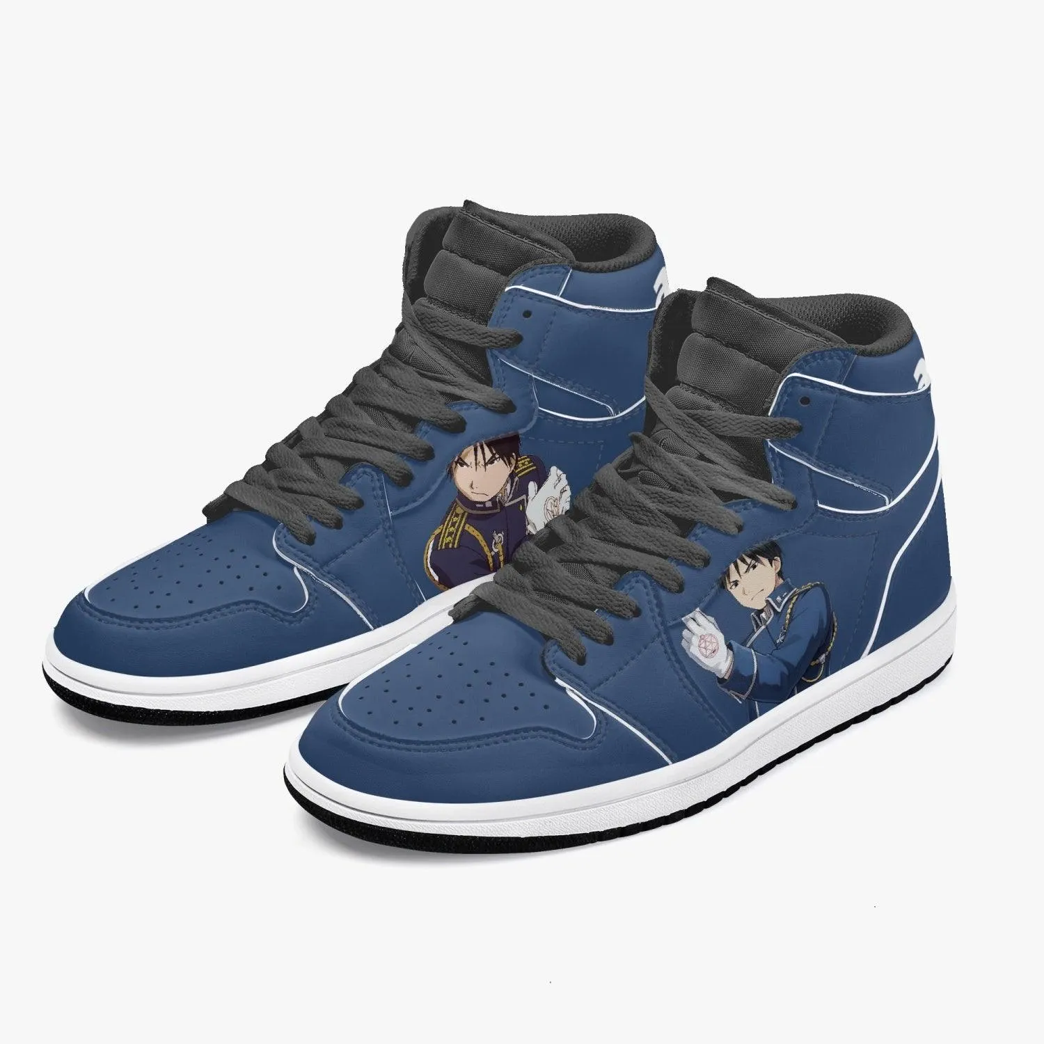 Fullmetal Alchemist Roy Mustang JD1 Anime Shoes