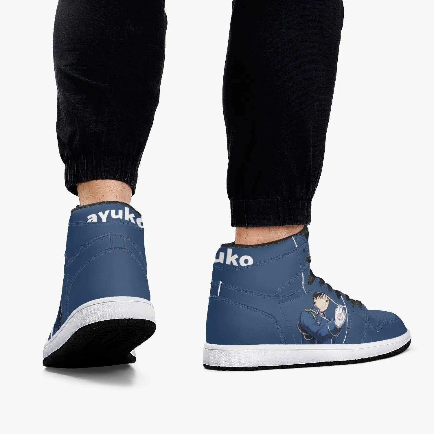 Fullmetal Alchemist Roy Mustang JD1 Anime Shoes