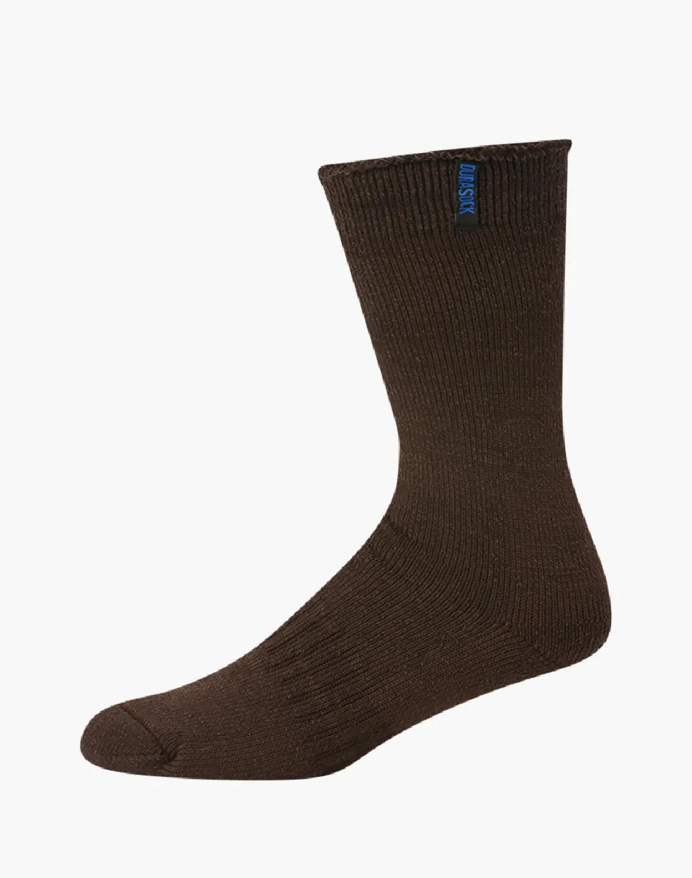 HEAVY DUTY BAMBOO & MERINO WOOL WORK SOCK - BROWN - ALL DAY COMFORT