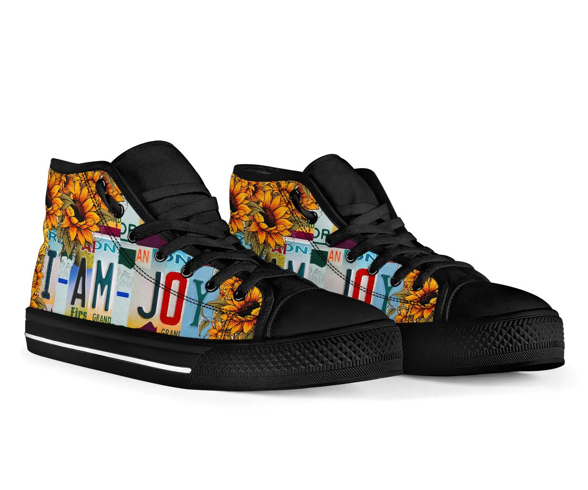 I Am Joy High Top Sneakers