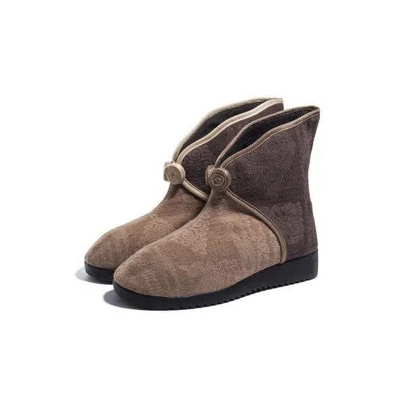 Keep Warm Velvet Cotton Shoes