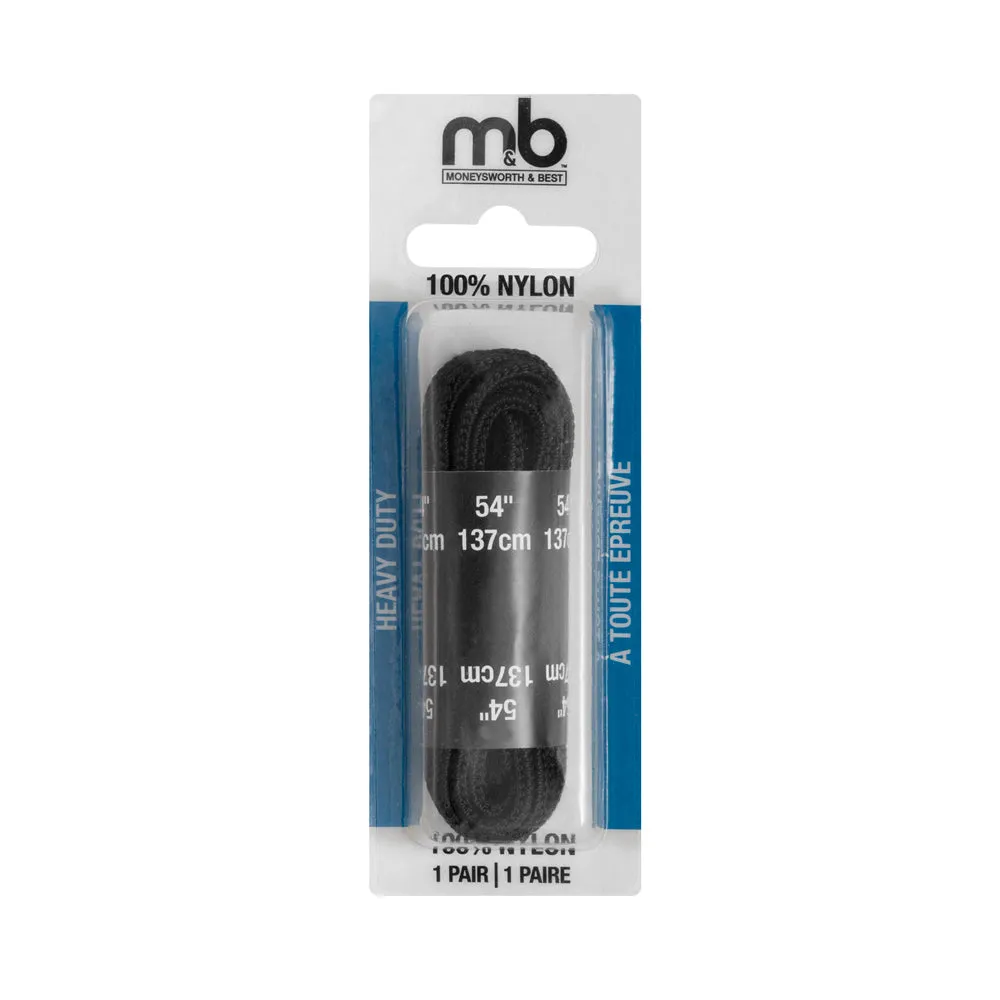 M & B Heavy Duty Nylon Laces