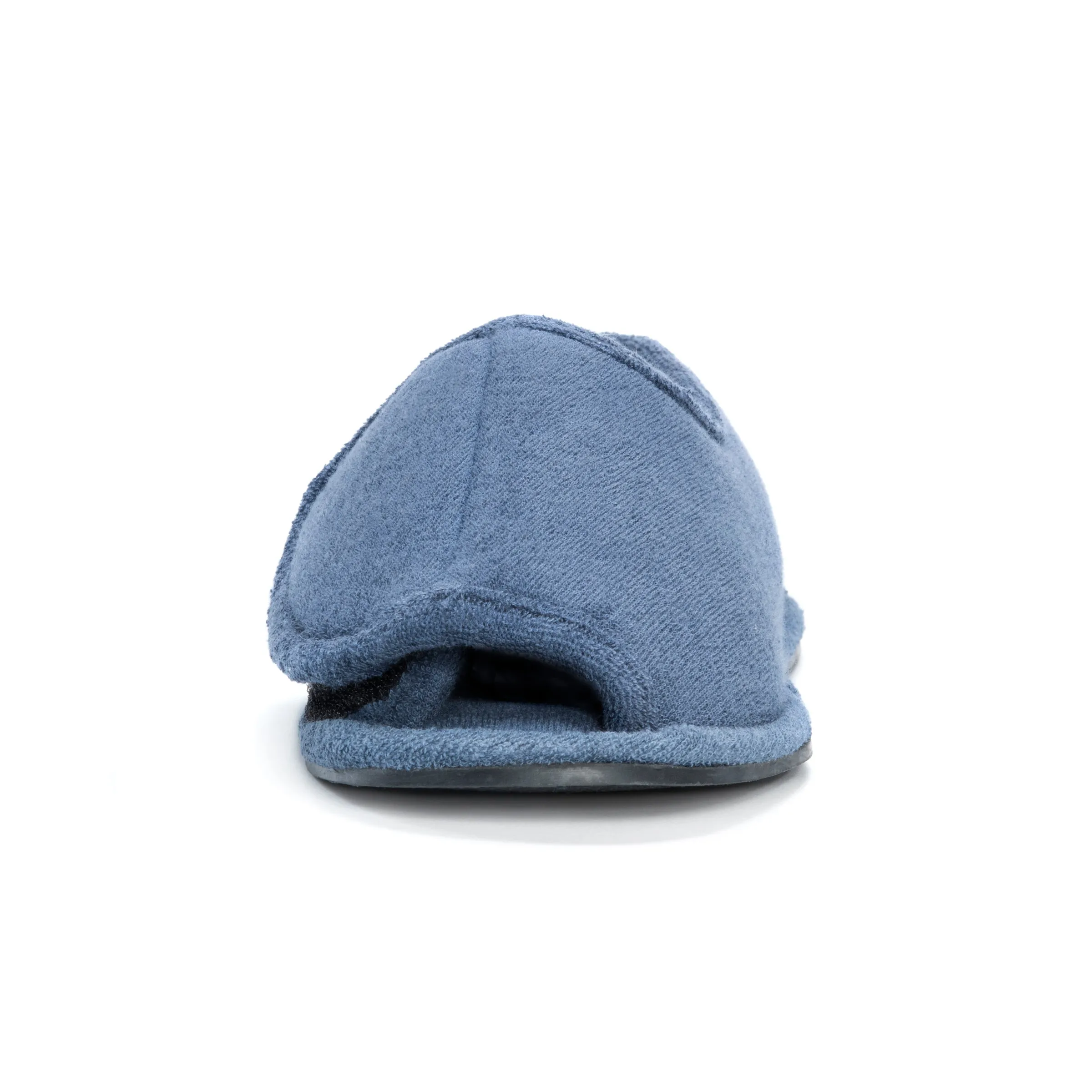 Men's Terry Open Toe Velcro Slippers