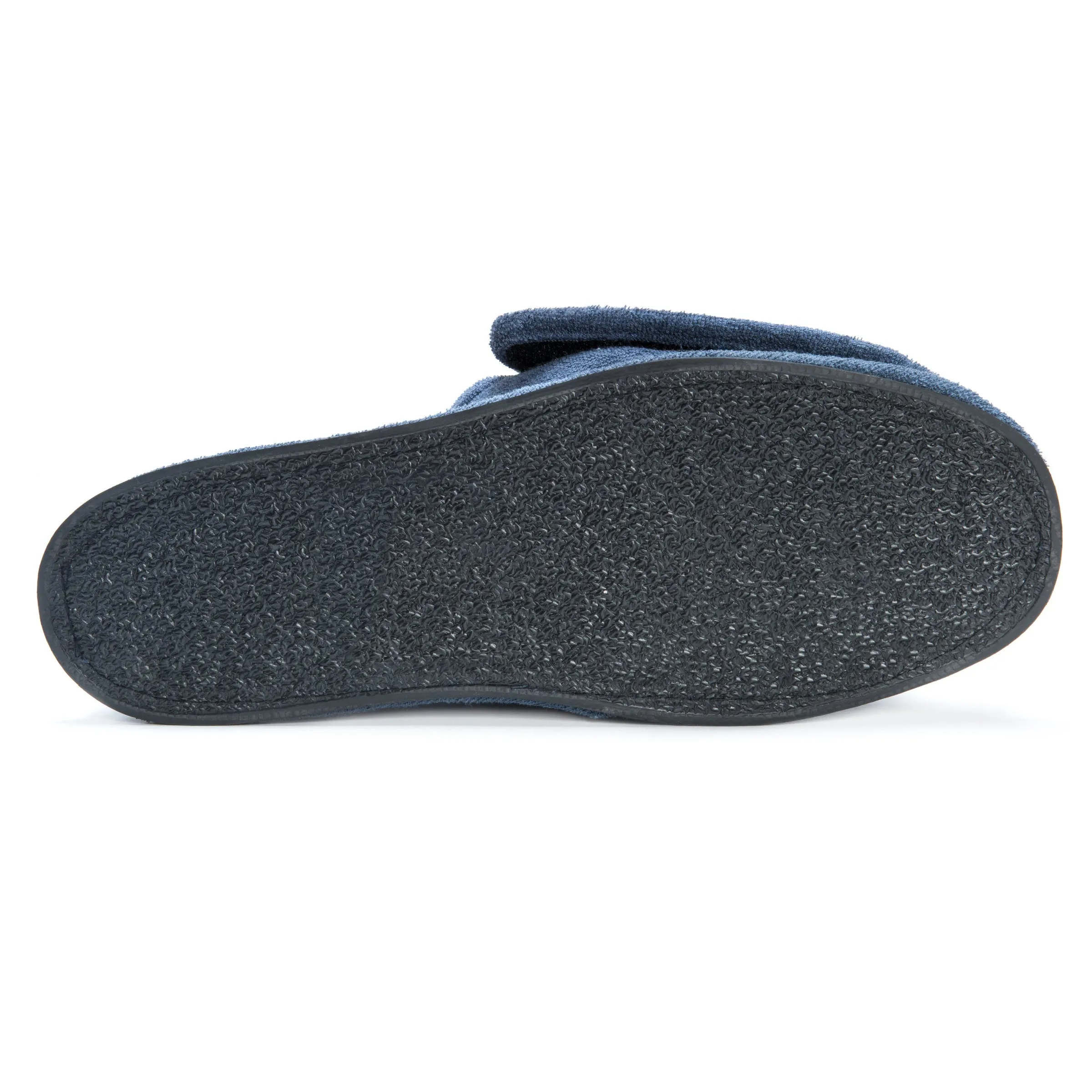 Men's Terry Open Toe Velcro Slippers