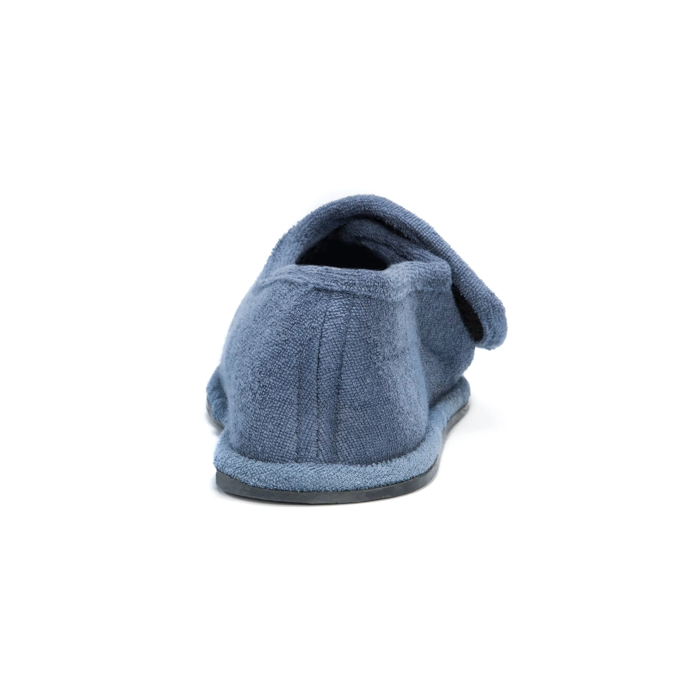 Men's Terry Open Toe Velcro Slippers